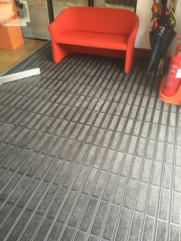 Milliken Mat Installed by UK Mats - Entrance Mats