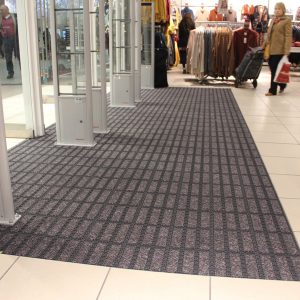 Milliken Mat Installed in a London Retail Store - Retail Entrance Mats